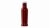 Barbecue Sauce In Glass Bottle 05