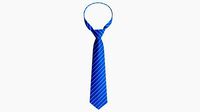 Classic Necktie 02 Blue