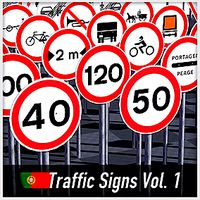 European Collection: Portuguese Traffic Signs