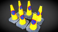 Uk bollards x6 - photogrammetry