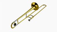 Brass Bell Tenor Trombone