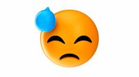 Emoji 039 With Cold Sweat