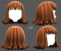 Base Hair for girl V47