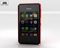 Nokia Asha 500 3D Model