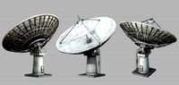 Large Satellite Antenna