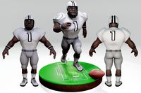 American Football Character Touchdown 7A