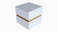 Paper Gift Box Mockup 03