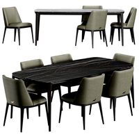 Form Leather Sofaclub PLAYGROUND chair and MODERN table (339474)