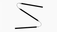 Staff Three Sectional Plastic