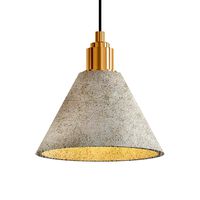 Concrete Conical Pendant (339668)