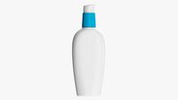 Facial Lotion Bottle Mockup