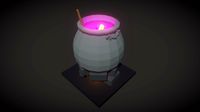 Lowpoly Cauldron