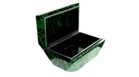 Emerald trinket jar