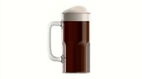 Beer mug with foam 04