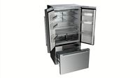 Fridge-freezer Bosch KFF96PIEP Doors Open