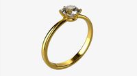 Gold Diamond Ring Jewelry 07