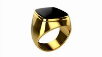 Gold Ring with Stone Jewelry 09