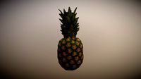 Pineapple (Ananas) Photogrammetry Modell