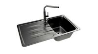 Kitchen Sink Faucet 04 stainless steel
