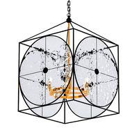 Light Lantern Geometric chandelier  (340259)