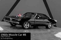 1960s Muscle Car #8 Fully Featured