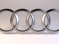 Audi Logo 3D Model