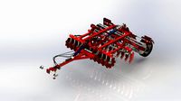 WG 0007 - Heavy disc harrow 300 cm