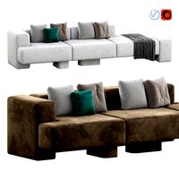 Sofa 3 plazas By Carpanese Home (340589)