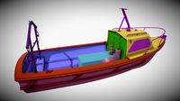 Beach Boat - Model