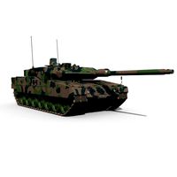Leopard 2 A Tank - animated