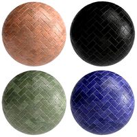 materials 8- tiles brick pbr
