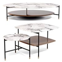 Meridiani Adrian Coffee and Side Tables Set 03 (341033)