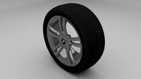 BMW Wheel 3D Model