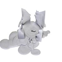 3d candle melted model 022 - movie and game ready