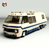 low poly motorhome 04