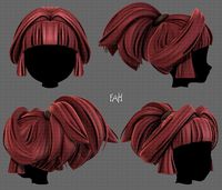 3d hair style for girl v83