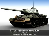 t-34 85 - soviet medium tank - 532