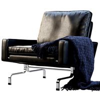 3d fritz hansen pk31 easy chair