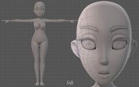 base mesh woman 23