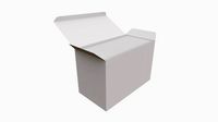 opened tea paper box with sachets