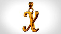 nautilus pompilius font x pendant