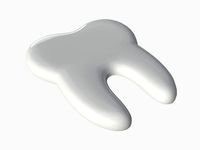 tooth sticker