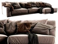 poliform paris seoul chaise lounge