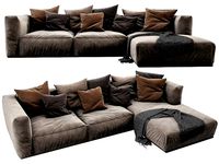 poliform shangai chaise lounge