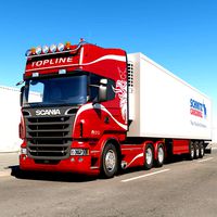 truck r 6x4 with trailer