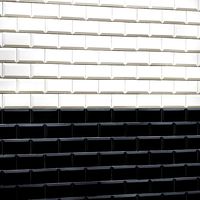 tile black and white