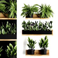 plant set wall decor vertical garden 398