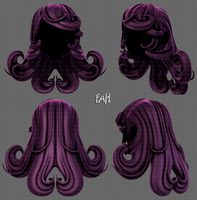 3d hair style for girl v77