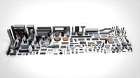 sci-fi architecture elements collection 19