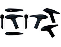 general views drawing of the phaser from star trek discovery section 31